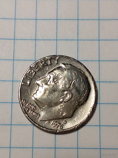 10 центов США 1976 Д год