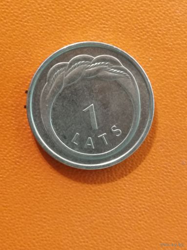 Латвия, 1 лат, 2009 год, КОЛЬЦО НАМЕЙСА, KM# 101