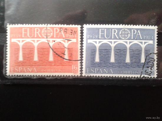 Испания 1984 Европа Полная серия