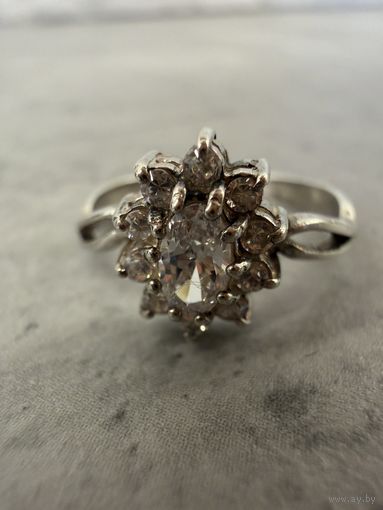 Кольцо СЕРЕБРО 925 пр. (8).  Распродажа коллекции!!!