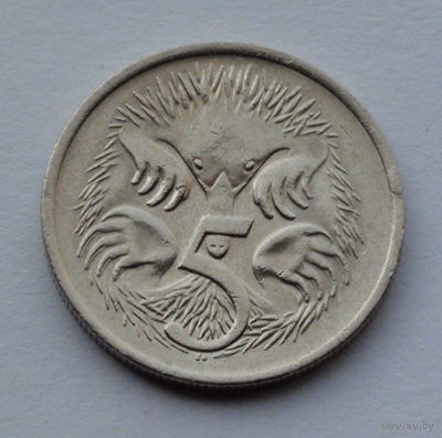 Австралия 5 центов. 1980 г.