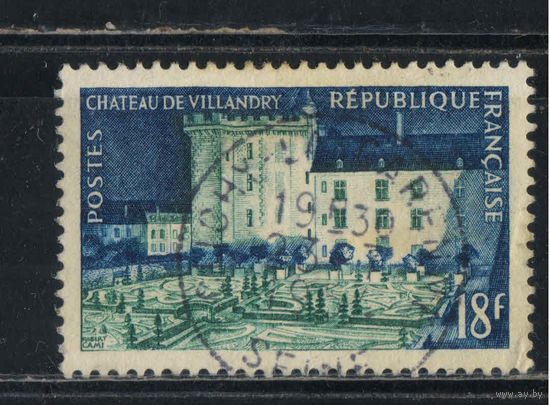Франция 1954 Замок Вилландри #1021