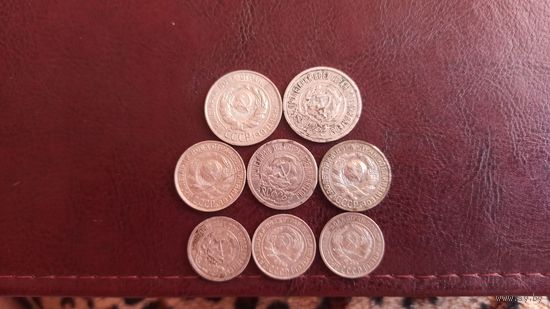 Лот монет СССР серебро
