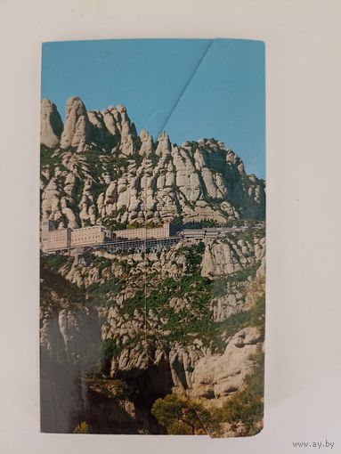 Монтсеррат.21 цветное фотооткрытки   гармошка.