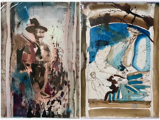 А.Мара (А.А.Марочкин). Акварели