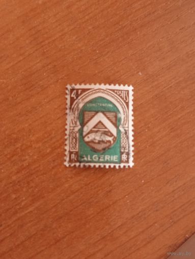 1947 французская колония Алжир герб (4-6)