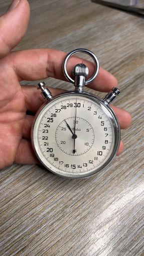 Редкий секундомер Хронограф Слава