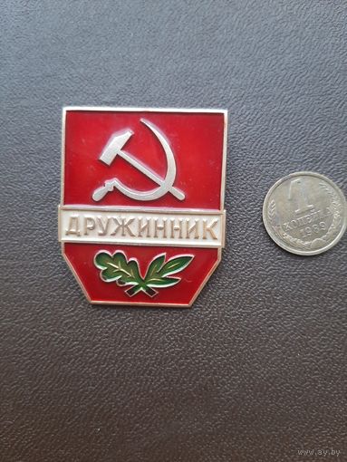 Значок Дружинник