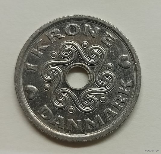 Дания 1 крона, 1999 год