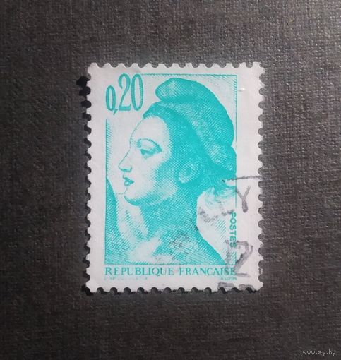 Марка Франция 1982 год Стандарт