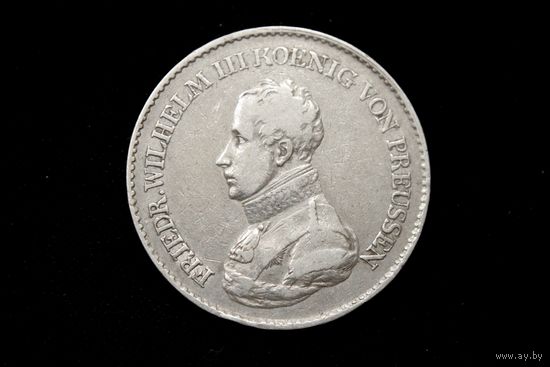 Талер 1818 г. Пруссия (Германия), Фридрих Вильгельм III
