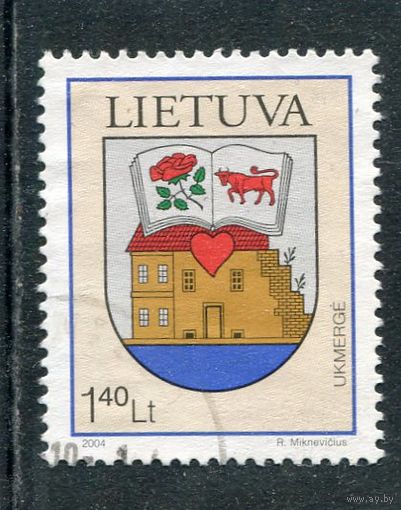 Литва. Герб гор.Укмерге