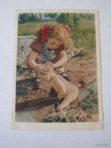 Сейчас я тебя вымою 1955 г. фото Мичуриной и Ефимова