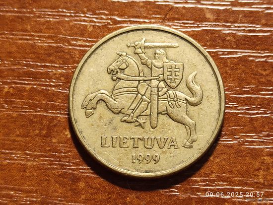 Литва 20 центов 1999
