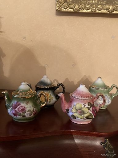 Чайник Миниатюра в коллекцию Англия костяной фарфор Цена снижена!