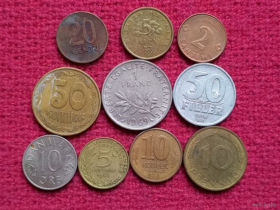 Лот монет Мира