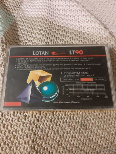 Кассета LOTAN LT90. Блюзы.