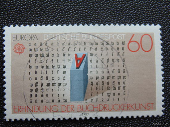 Германия 1983 г. Europa. CEPT.
