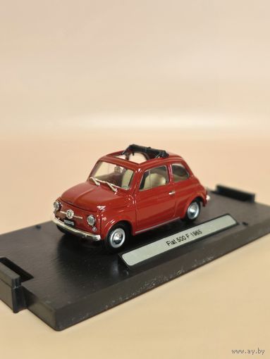 Fiat 500  масштаб 1:43 (brumm-DeAgostini) made in ITALY