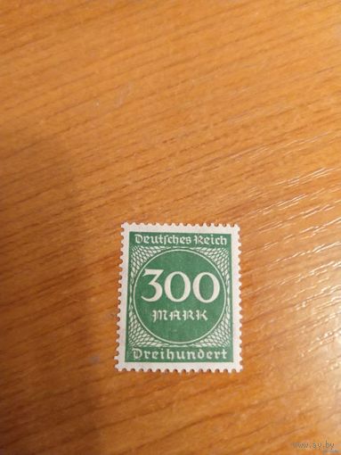 1923 Германия Рейх чистая лёгкая наклейка (2-3)