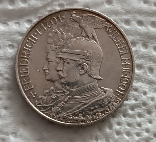 Пруссия 2 марки 1901