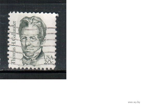 США-1983, (Мих.1635) , гаш. , Стандарт, Личности, (одиночка),