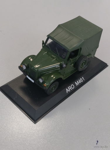 Автолегенды СССР и Соцстран #168 ARO-М461 на подиуме (с дефектом, см. описание)