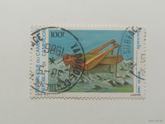 Камерун 1986. Насекомые