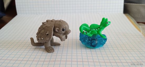Коллекционные игрушки из Киндер сюрприза. Натунс, 2021г. Дикобраз.   14