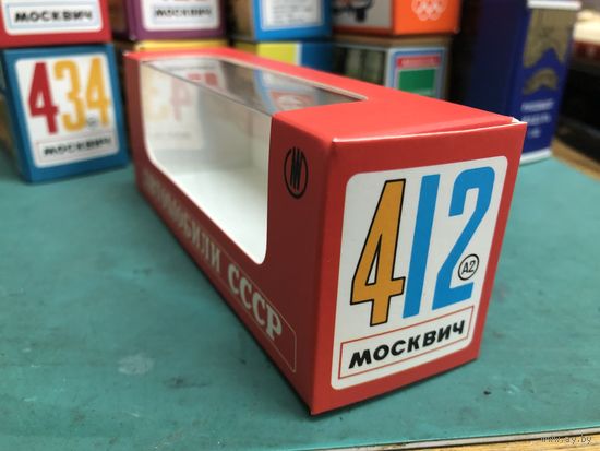Коробка репринт к Москвич 412 NOVOEXPORT, Агат, Тантал, Саратов