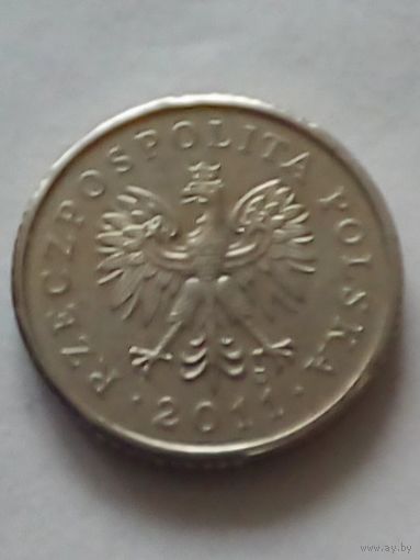Польша 10 грошец 2011 г.