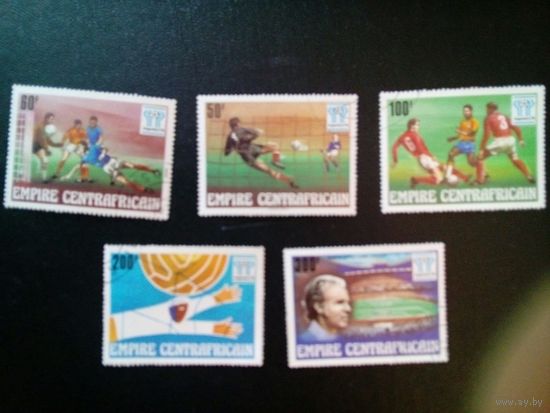 ЦЕНТР. АФРИК. Республика     ЧМ по футболу  Аргентина 1978     5 марок