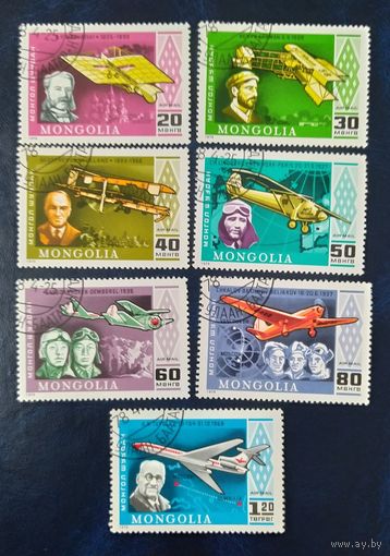 Монголия 1978 История авиаций .