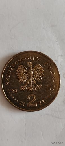 Польша 2 злотых 2011