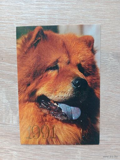 Календарик 1991