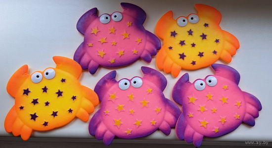 Мини коврики на присосках, новые