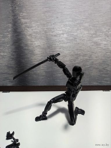 Фигурка подвижная шарнирная человечек конструктор