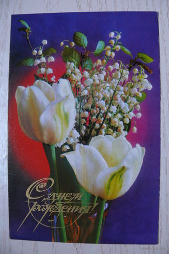 Костенко Г., С днем рождения! 1975, чистая.