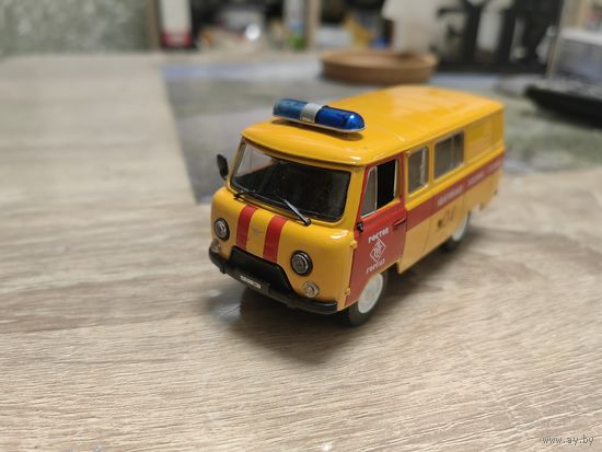 Уаз "газовая служба" деагостини