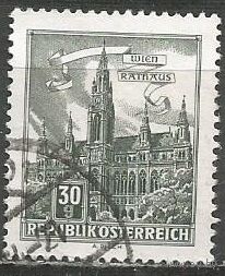Австрия. Венская ратуша. 1962г. Mi#1111.