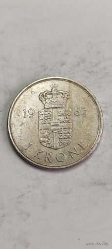 Дания 1 крона 1983