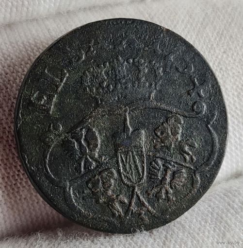 1 грош 1754 года С РУБЛЯ! МНОГО ЛОТОВ С РУБЛЯ!