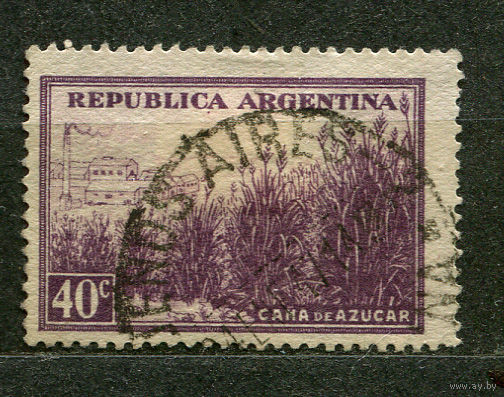 Сахарный тростник. Аргентина. 1936