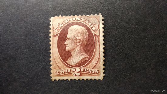 США \а29\ 1870. Персоналии.Эндрю Джексон  Президент США \Sc146\