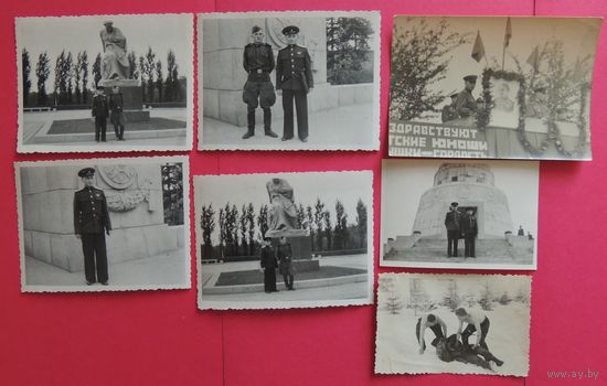 Фото "Советская армия, Берлин", 1950-е гг., 7 шт.