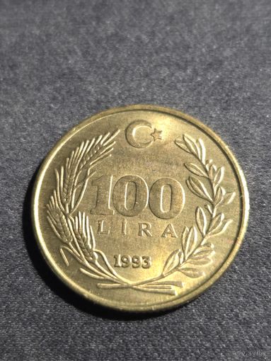 Турция 100 лир 1993