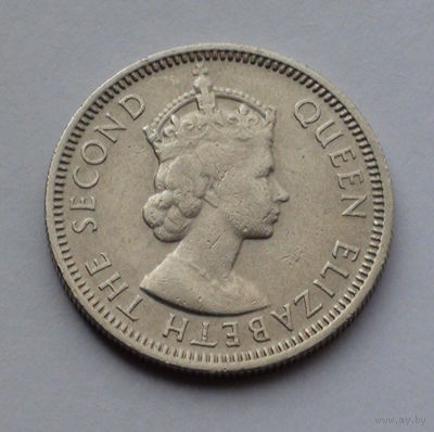 Малайя и Британское Борнео 10 центов, 1953