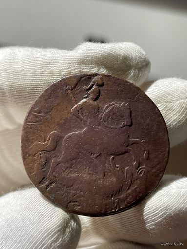 2 копейки 1762 без МЦ.Редкая.Кладовая.Состояние!
