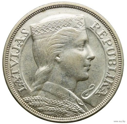 Латвия 5 лат 1931 год.