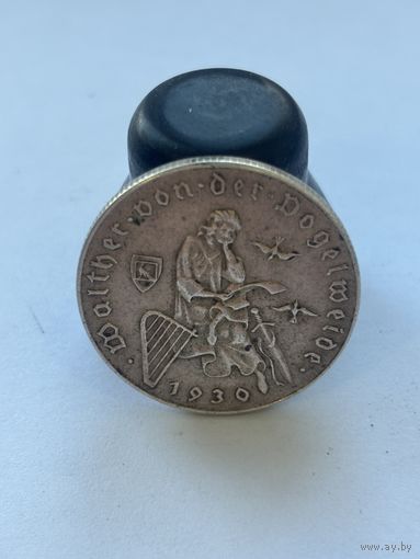 Австрия 2 шиллинг 1930 Вальтер фон Фогельвейде Серебро